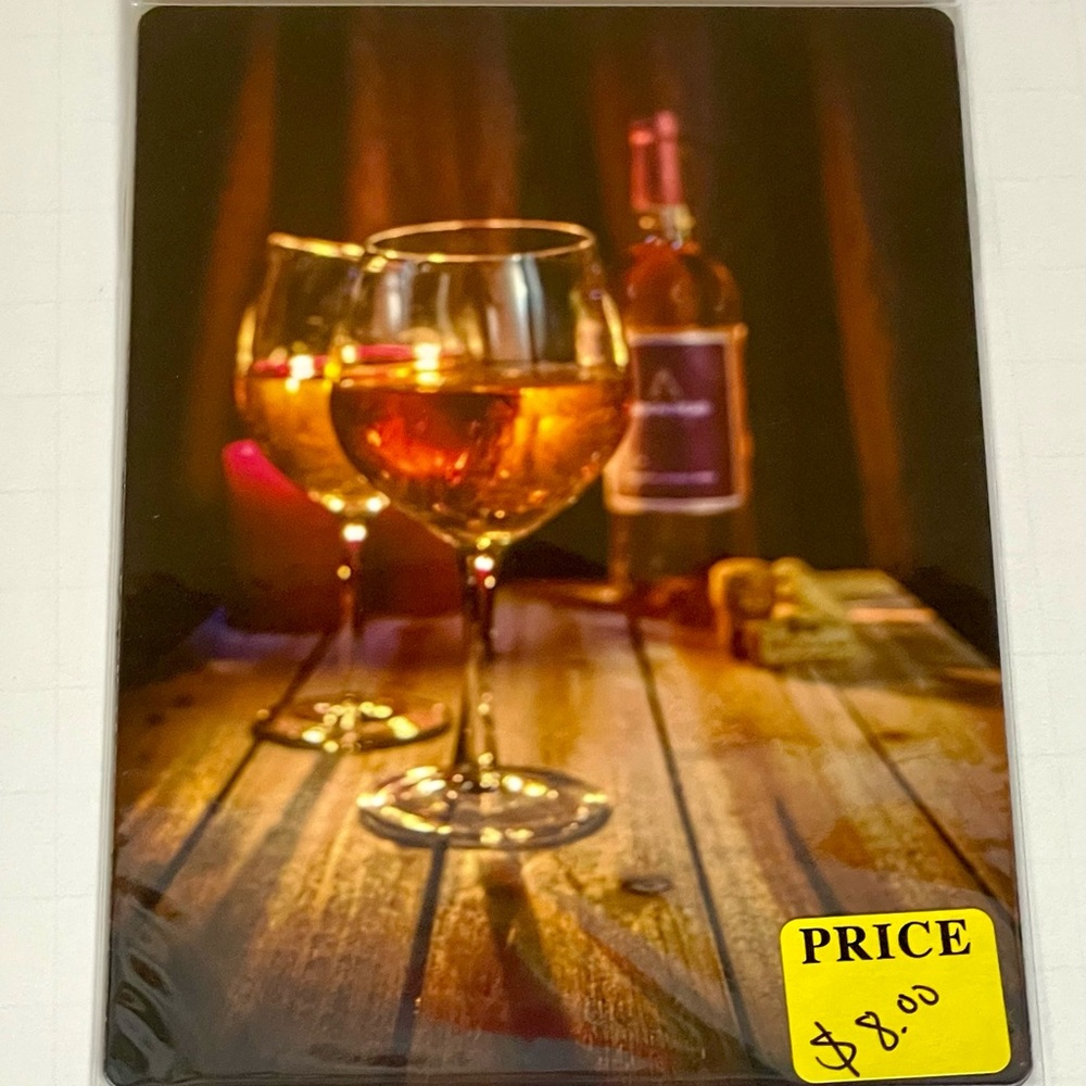 Wine Magnet 5 1/2 X 4 1/4